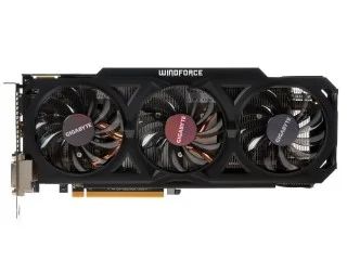 Лот: 4034331. Фото: 1. Видеокарта PCI-E GigaByte AMD... Видеокарты