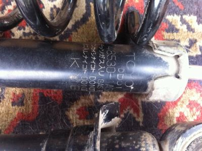 Лот: 10168260. Фото: 1. Задние!!! пружины на Toyota Corolla... Ходовая, подвеска, рулевое управление