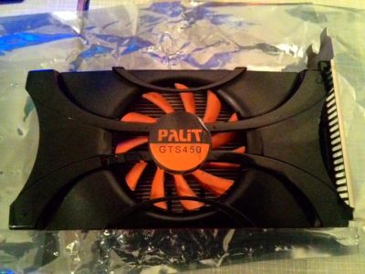 Лот: 11469713. Фото: 1. Palit GTS450. Видеокарты