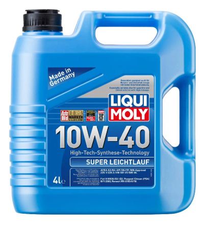 Лот: 24294357. Фото: 1. LIQUI MOLY Super Leichtlauf 10W-40... Масла, жидкости