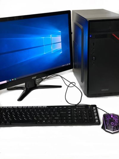 Лот: 19690644. Фото: 1. Комплект: Core i7 2600/ GTX 1050... Компьютеры в сборе