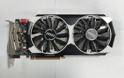 Лот: 24591773. Фото: 1. Видеокарта GeForce GTX 970 4GB... Видеокарты