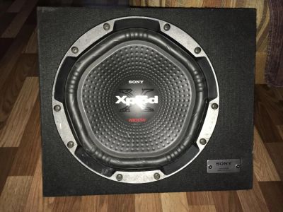 Лот: 10749815. Фото: 1. Сабвуфер Sony xplod 1,8 кВт. Усилители
