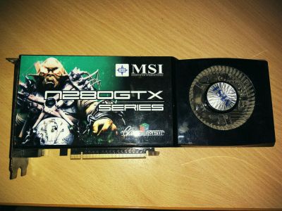 Лот: 8848267. Фото: 1. Видеокарта MSI GTX 280. Видеокарты