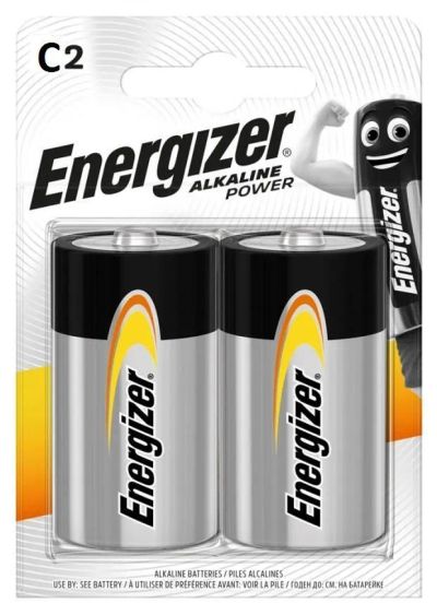 Лот: 22144841. Фото: 1. Элем.пит.ENERGIZER LR14 BP-2... Батарейки, аккумуляторы, элементы питания
