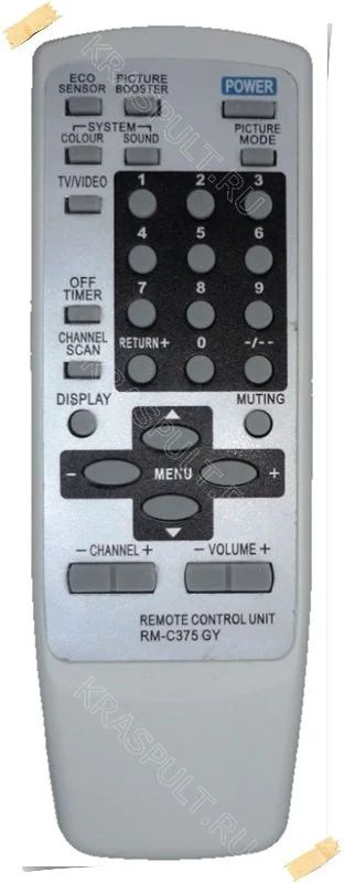 Лот: 10857565. Фото: 1. Пульт JVC RM-C375GY. Новый! Гарантия... Пульты ДУ
