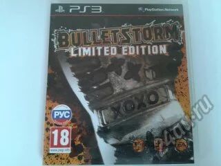 Лот: 5823297. Фото: 1. Продам диск для Ps3 "Bulletstorm... Игры для консолей