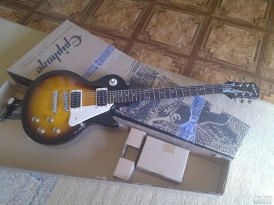 Лот: 4403865. Фото: 1. Электрогитара Epiphone lp 100... Гитары