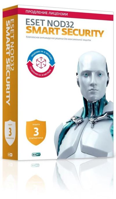 Лот: 11304836. Фото: 1. ESET NOD32 Smart Security BOX... Системные