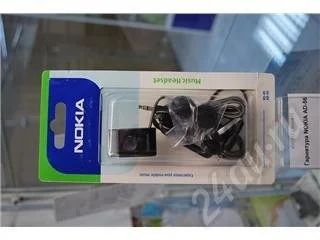 Лот: 230951. Фото: 1. Гарнитура NOKIA AD-56 выход 2... Красноярск