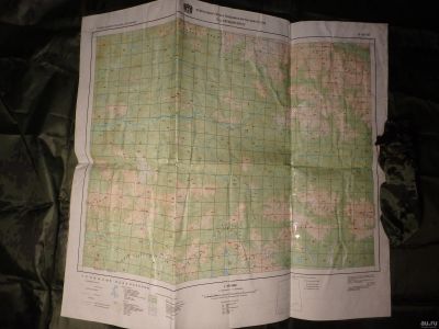 Лот: 15221937. Фото: 1. Топографическая карта N - 46 -... Другое (хобби, туризм, спорт)
