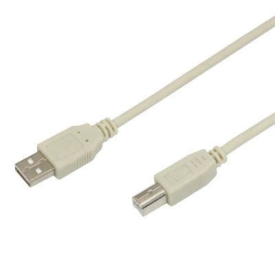 Лот: 22980687. Фото: 1. Кабель USB - USB 2.0 (AM-BM) 1... Шлейфы, кабели, переходники