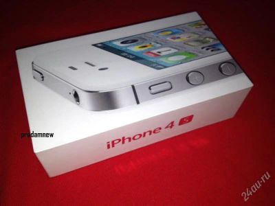 Лот: 1913021. Фото: 1. Apple iPhone 4S, 32GB, White... Смартфоны