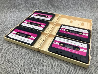Лот: 25848080. Фото: 1. Винтажные Аудиокассеты 5 шт. для... Плееры