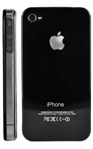 Лот: 3198390. Фото: 1. Чехол чёрный, iPhone 4/4s. Доставка... Чехлы, бамперы