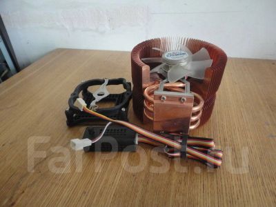 Лот: 19856131. Фото: 1. Медный кулер Zalman ZF9225ATH... Системы охлаждения