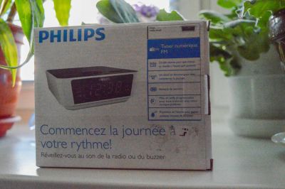 Лот: 7122325. Фото: 1. Радиобудильник philips. Часы настенные, настольные