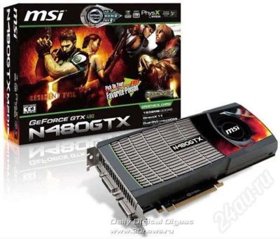 Лот: 538333. Фото: 1. Продам видеокарту GTX 480. Видеокарты
