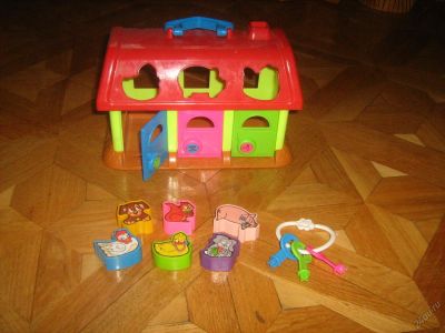 Лот: 5584933. Фото: 1. Дом сортер с ключами. Развивающие