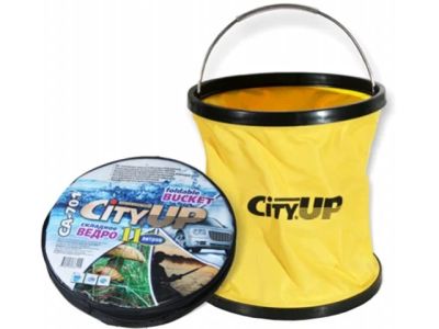 Лот: 6080458. Фото: 1. Ведро складное 11 литров City-Up... Всё для полива