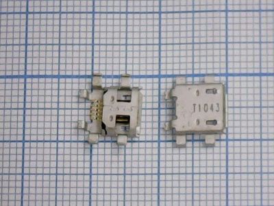 Лот: 12287282. Фото: 1. Системный разъём №070 micro-USB... Разъёмы