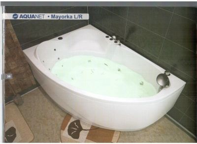 Лот: 5503734. Фото: 1. Ванна акриловая Aquanet 150х100... Ванны и комплектующие