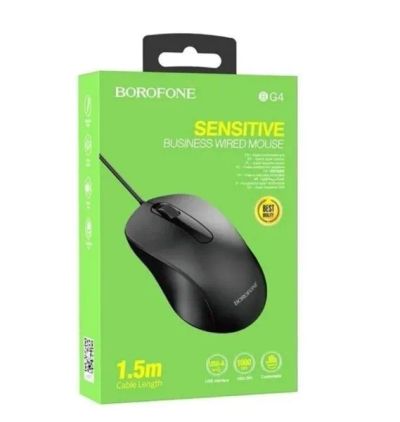 Лот: 20852692. Фото: 1. Проводная игровая мышь Borofone... Клавиатуры и мыши