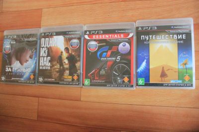 Лот: 5476742. Фото: 1. PS3 + 4 лицензионных диска и hdmi... Игровые приставки, консоли