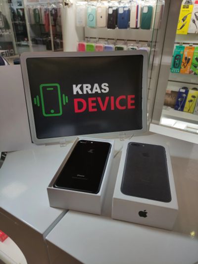 Лот: 19662107. Фото: 1. iPhone 7+ на 256 gb черный под... Смартфоны