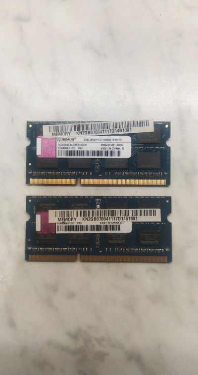 Лот: 15194004. Фото: 1. SO DIMM Kingston DDR-III 2Gb... Оперативная память