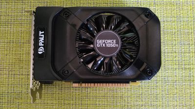 Лот: 15574947. Фото: 1. Видеокарта Palit GTX 1050 Ti 4Gb. Видеокарты
