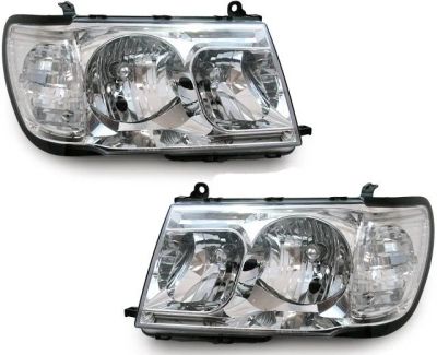 Лот: 3721070. Фото: 1. Фара (комплект) toyota land cruiser... Оптика и освещение