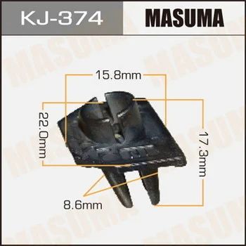 Лот: 11409410. Фото: 1. Клипса крепежная Masuma KJ-374. Кузов