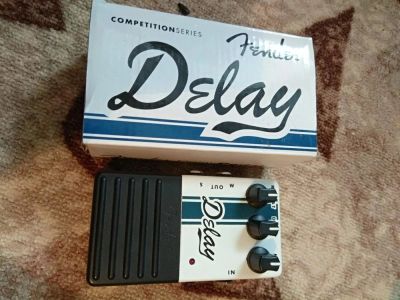 Лот: 10870471. Фото: 1. Fender delay. Гитарные эффекты и комбоусилители