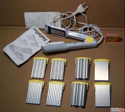 Лот: 21589861. Фото: 1. Щипцы гофре Babyliss. Укладка и стрижка волос, бритьё, эпиляция