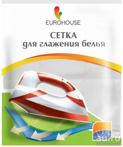 Лот: 16182686. Фото: 1. Сетка для глажения белая ЕвроХаус... Инвентарь для уборки
