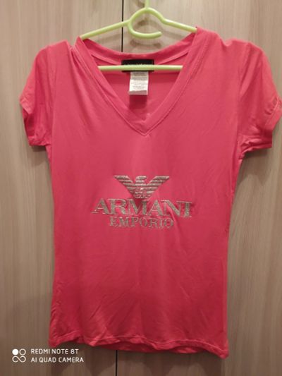 Лот: 4743395. Фото: 1. футболка жен. ARMANi р. S/M (42-44-46... Футболки, топы и майки