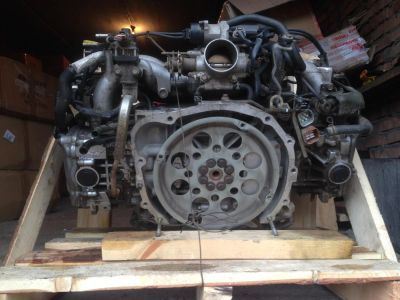 Лот: 9426026. Фото: 1. Двигатель Subaru EJ202 2002 г... Двигатель и элементы двигателя
