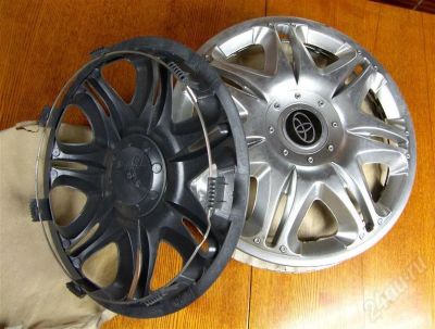 Лот: 369780. Фото: 1. Колпаки Toyota 13". Шины