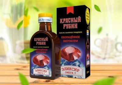 Лот: 13666583. Фото: 1. Льняное масло "Красный рубин... Масло, маргарин