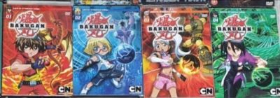 Лот: 15751016. Фото: 1. 4 DVD Bakugan Бакуган. Видеозаписи, фильмы