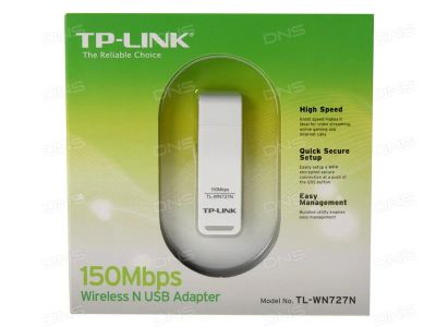 Лот: 9596051. Фото: 1. Wi-Fi адаптер TP-LINK TL-WN727N. WiFi, Bluetooth адаптеры