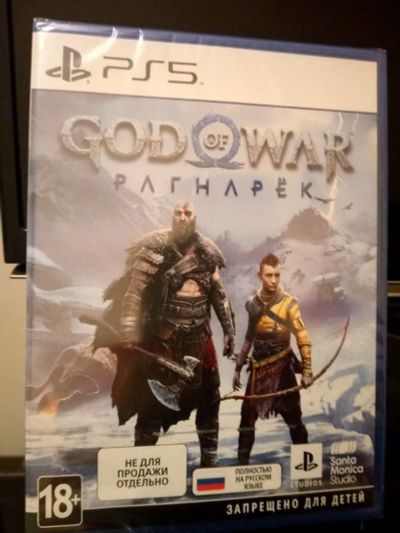 Лот: 20287515. Фото: 1. Игра для PS5 God of War Ragnarok. Игры для консолей