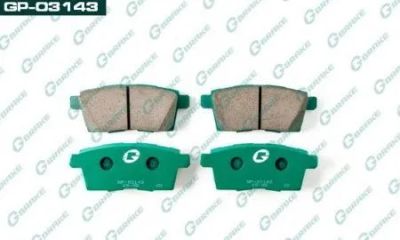 Лот: 20177229. Фото: 1. Тормозные колодки GP03143 G-BRAKE... Тормозная система