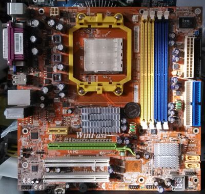 Лот: 7007523. Фото: 1. Материнская плата Foxconn 6100M2MA-2... Материнские платы