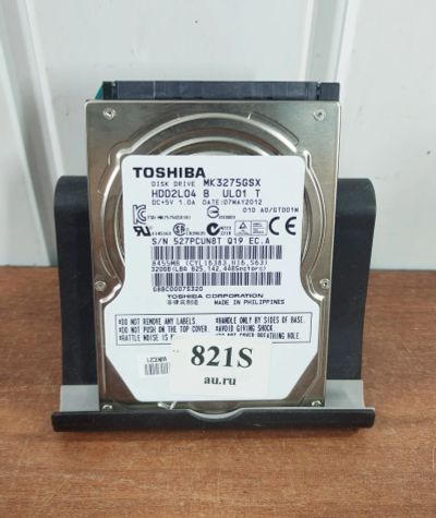 Лот: 23699336. Фото: 1. Жесткий диск Toshiba MK3275GSX... Жёсткие диски