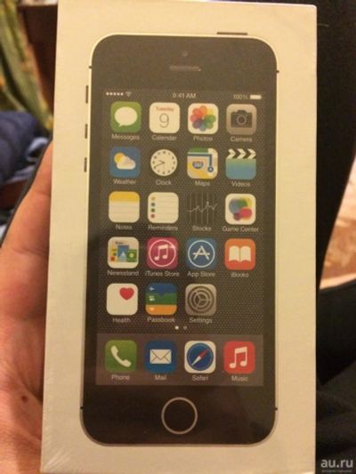 Лот: 9155887. Фото: 1. Iphone 5S, 16GB, Grey, как новый... Смартфоны