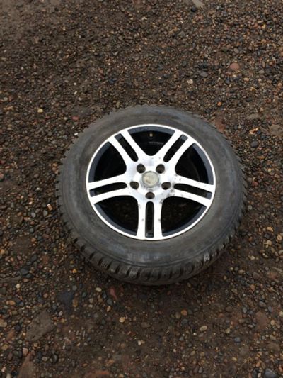 Лот: 8256135. Фото: 1. Продам шину на дисках kumho r15... Шины на дисках