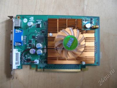 Лот: 248527. Фото: 1. GF 8600GT 512M 128BIT HDTV/DVI. Видеокарты