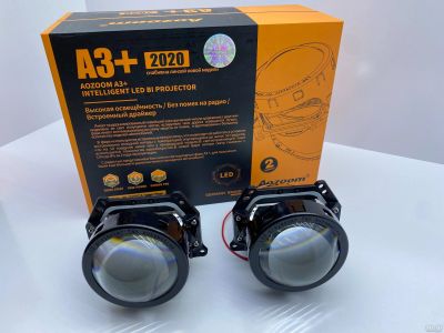 Лот: 17598726. Фото: 1. Светодиодные би-линзы Aozoom A3... Оптика и освещение